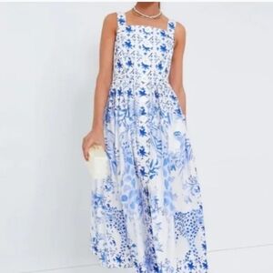 NWOT Tuckernuck X LouLou Baker - Painted Safari Vita Dress - Size Small